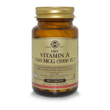 Vitamina A 5000 IU x 100 tabletas - Artemisa Productos Naturales