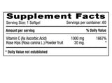 Vitamina C 1000 mg With Rose Hips x 60 softgels - Artemisa Productos Naturales