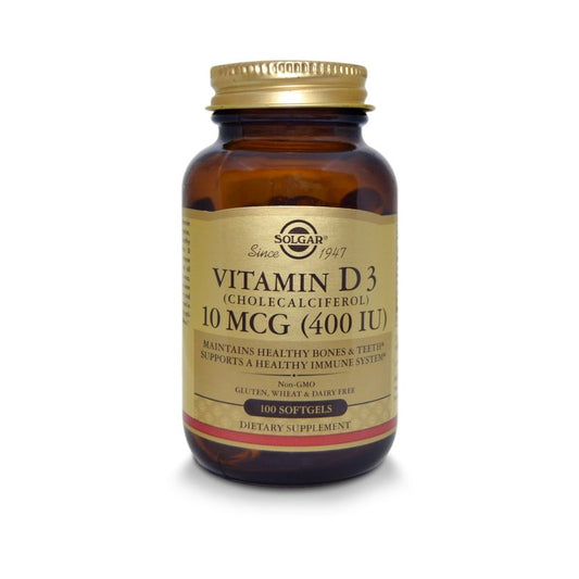 Vitamina D3 400 IU x 100 softgels - Artemisa Productos Naturales