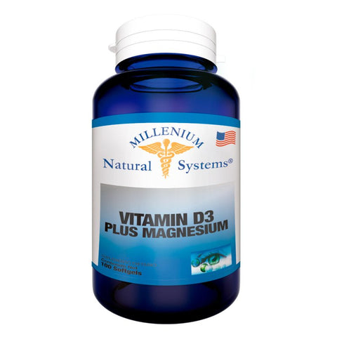Vitamina D3 Plus Magnesio x 100 softgels - Artemisa Productos Naturales
