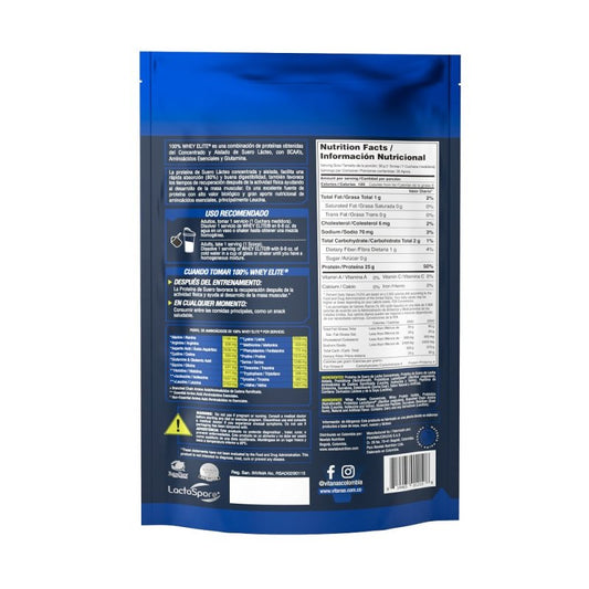 Whey Elite vainilla x 2 lbs - Artemisa Productos Naturales