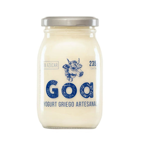 Yogurt griego artesanal sin azúcar x 235 gr - Artemisa Productos Naturales