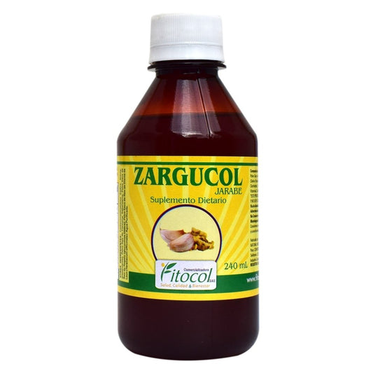 Zargucol Jarabe x 240 ml con Apio, Chia y Vitaminas B1, B6, B12, D3, C y E - Artemisa Productos Naturales